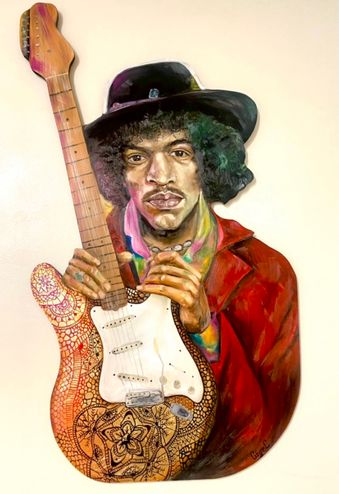 " Jimi Hendrix" club 27 / SOLGT